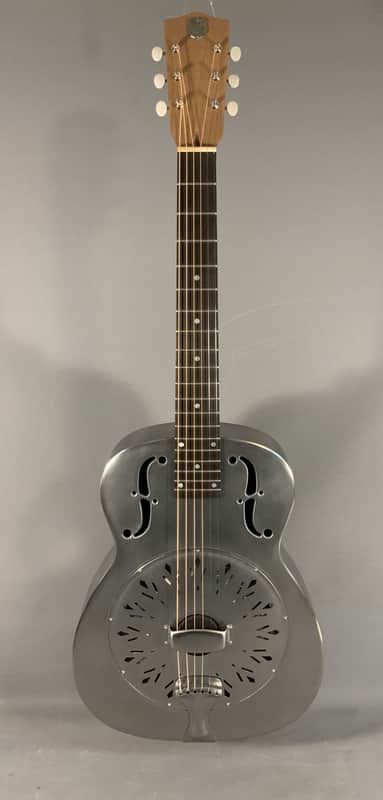 National Raw Steel 14 Fret image 1