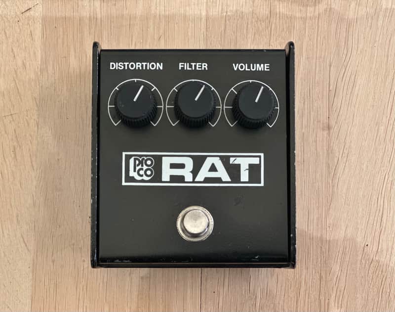 ProCo RAT - Black Face 1986 Version 3-C "No Brackets" image 1