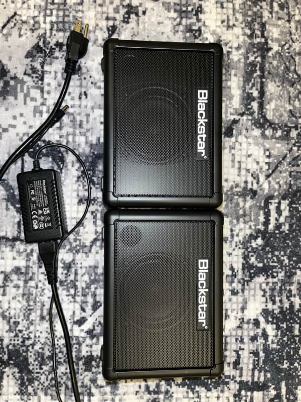 Blackstar Fly 3 3-Watt Mini Guitar Combo/Cabinet Stereo Pack 2014 - Present - Black image 1