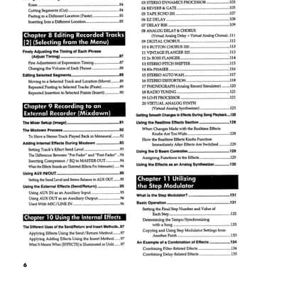 Roland SP-808 — Owners Manual User Guide Instructions — 196 Pages — USA Made image 4