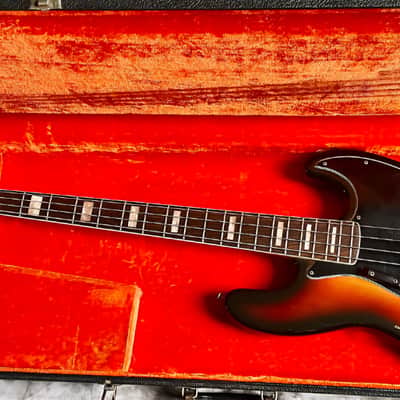 Fender Jazz Bass 1977 Jazz Bass 1977 - Sunburst image 2