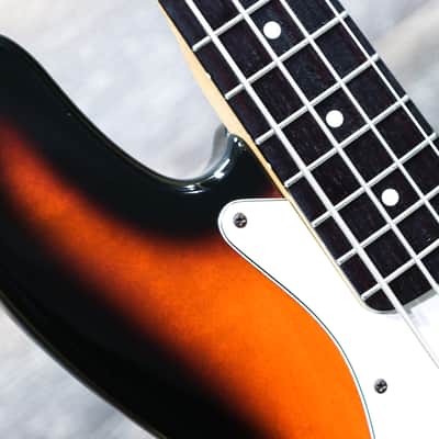 Fender Standard Jazz Bass Custom Shop Pickups Brown Sunburst Electric Bass image 9