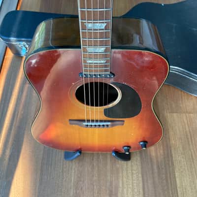 Early 70's Gibson J-160E image 4