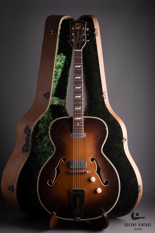 c. 1940 National Sonora Archtop Acoustic Electric Guitar image 1
