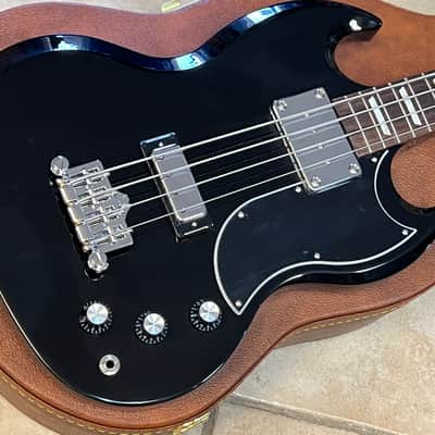 2024 Gibson USA SG Standard Bass Ebony image 3