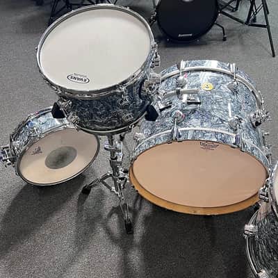 Peter Erskine's DW Jazz Series 12/13/14/16/20" Maple Gum Drum Set Kit with Matching 14" Snare in Silver Abalone image 11