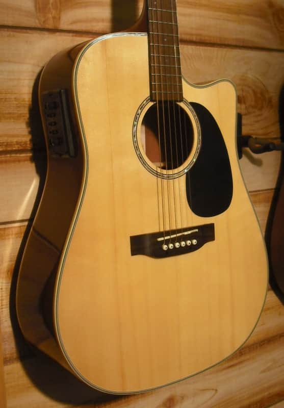 Used Takamine EG530SC Dreadnought Acoustic Electric Guitar Solid Top w/Case image 1