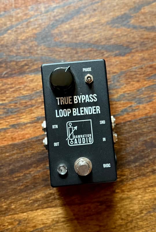 Damnation Audio True Bypass Loop Blender 2018 - Present - Black image 1