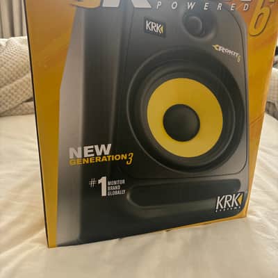 KRK RP-6 Rokit G3 2-Way 6" Active Studio Monitors (Pair) 2014 - 2018 - Black image 12