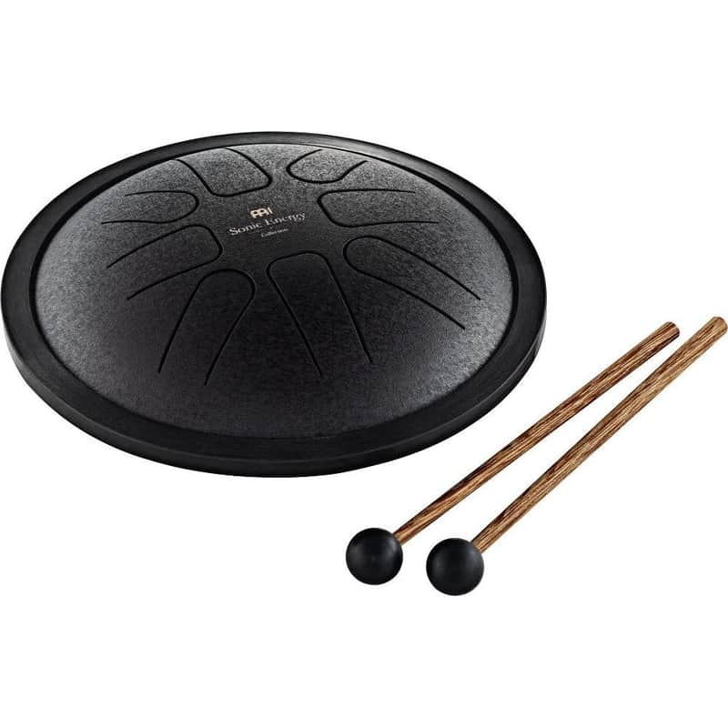 Meinl Sonic Energy Small Steel Tongue Drum F Minor Black image 1