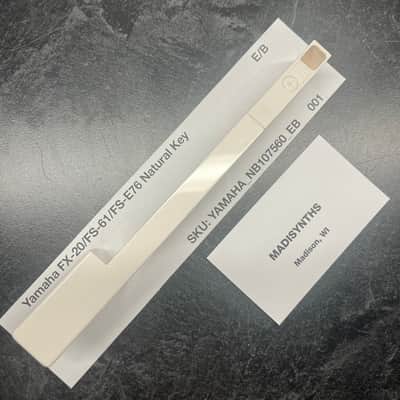 ORIGINAL Yamaha/Korg Replacement E/B Key (NB107560) for Yamaha DX7/DX5/DX9, SY77/SY85/SY99, Korg M1, Wavestation, Z1, etc