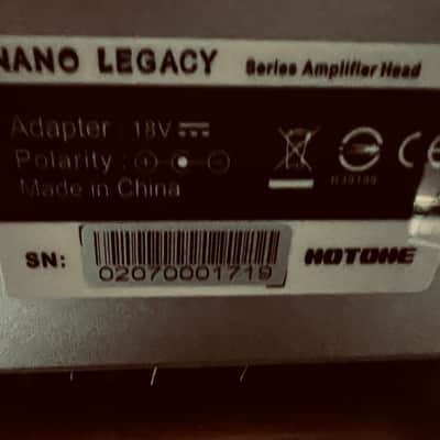 Hotone Nano Legacy Eagle's Heart 5-Watt Guitar Head 2010s - Black image 11