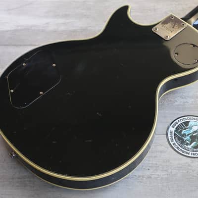 1977 Ibanez Japan 2350 Les Paul Custom (Black) image 8