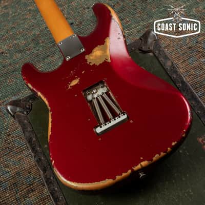 1991 Fender American Vintage Reissue '62 Stratocaster AVRI, Natural Relic, w/case image 10