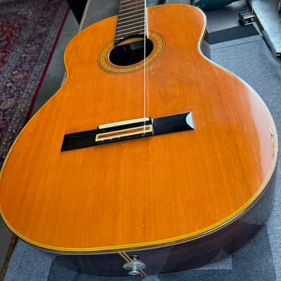 1986 Takamine C132S Classical Series Nylon String Acoustic Guitar Natural Gloss image 9