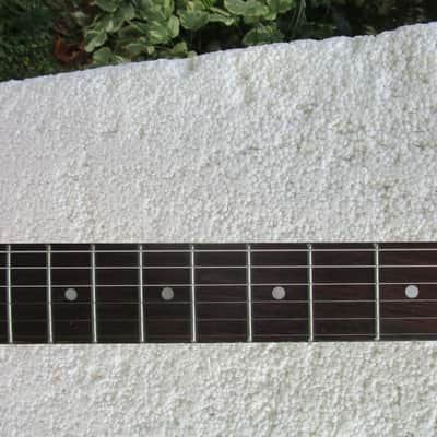 Hondo H76 Stratocaster Guitar, 1980's, Korea, Red, Fresh Setup image 9