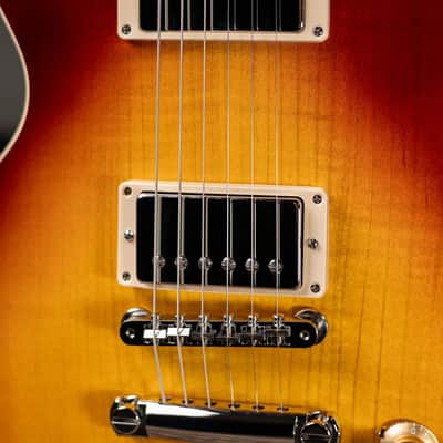 Gibson Les Paul Standard 60s Faded Electric Guitar - Vintage Bourbon Burst with Hardshell Case image 10