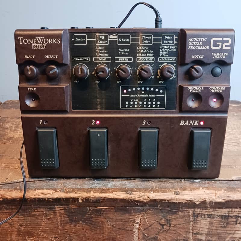 Korg ToneWorks G2 Acoustic Guitar Processor | Reverb