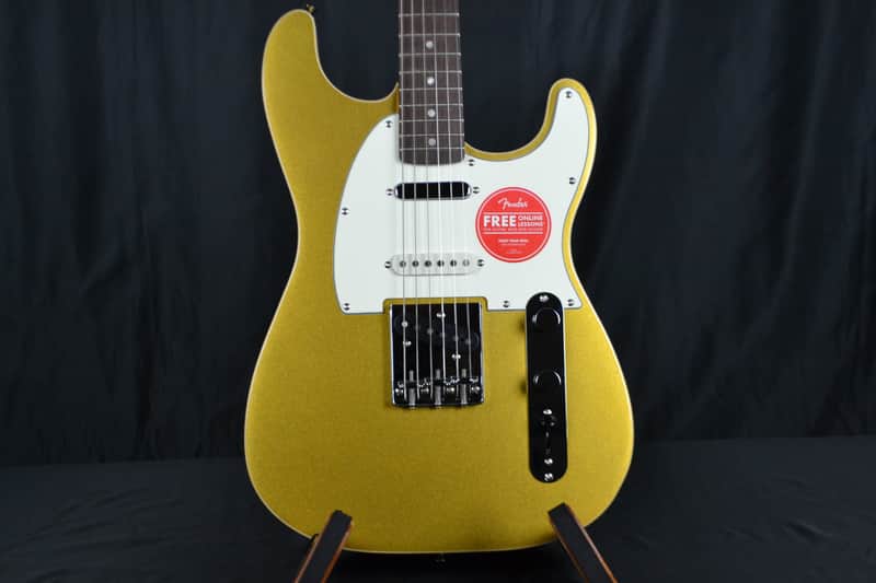 Squier Squier Paranormal Custom Nashville Stratocaster - Aztec Gold image 1