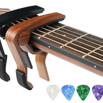 TUZIER Guitar Capo Set2-Pack Guitar Capo for Acoustic & Electric Guitars image 1