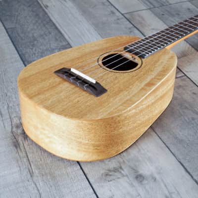 Pono MGTDP All Solid Mango 'Tenor' Pineapple Ukulele image 3