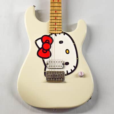Squier Hello Kitty Stratocaster - White image 1