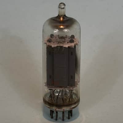 RCA 6CG7 6FQ7 Vintage Gray Plate Side Getter Tube! T421 image 3