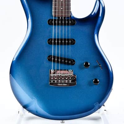 Music Man Luke 4 SSS Diesel Blue image 5