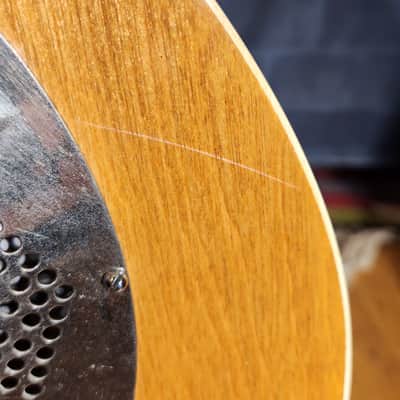 Vintage Dobro National Rosita Slide Square Neck  Resonator 1933 Natural image 11