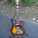 Vintage 1966 Fender Jaguar - All Original - Sunburst Finish - Tweed Case