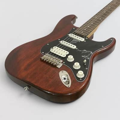 Fender Squier Classic Vibe '70s Stratocaster HSS Electric Guitar - Walnut image 11