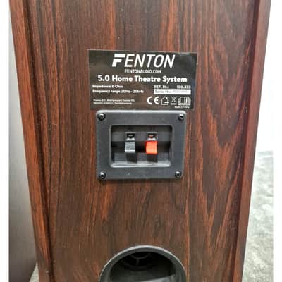 Fenton 5.0 Home Theatre System - Hi-Fi Speakers - Brown - Very Good image 3