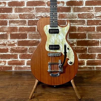 Grez Guitars Smugglers Bridge Folsom 2020 Natural Redwood image 10
