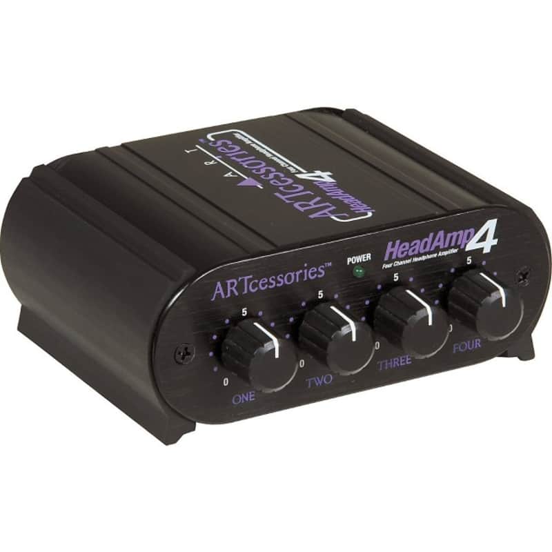 ART HeadAMP4 Eight Output Stereo Headphone Amplifier image 1