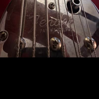 Fender Pawn Shop Bass VI 2013 - 2014 - Candy Apple Red image 10