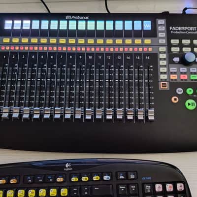 PreSonus Faderport 16 USB DAW Control Surface 2018 - Present - Black image 1