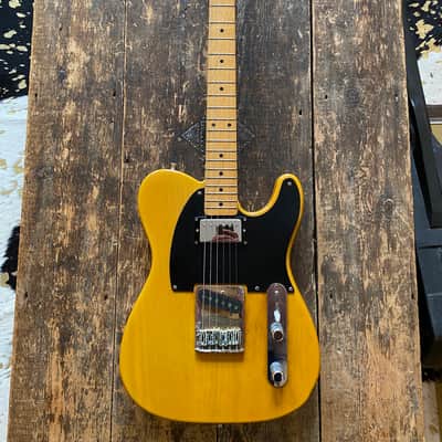 Fender Telecaster '52 Blackguard Reissue Vintage FujiGen E-Serial 'Micawber' 1984-87 Butterscotch Blonde image 17