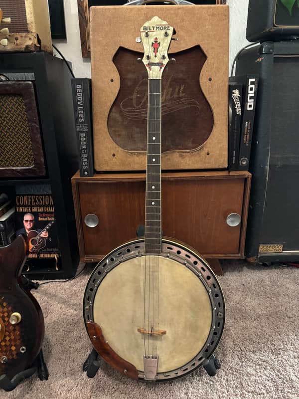 Biltmore Diana Banjo 1930’s - Ornate image 1