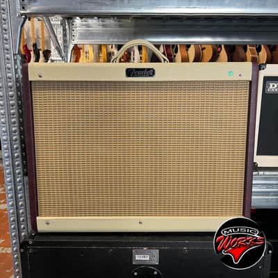 Fender Hot Rod Deluxe Iii Limited Edition Wine Red Vanilla White image 2