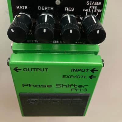 Boss PH-3 Phase Shifter (Dark Gray Label) 2000 - Present Green image 5