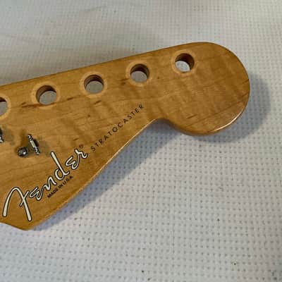 1990's Fender USA American 50th Anniversary Stratocaster Guitar Neck 22 Fret Maple Board image 6