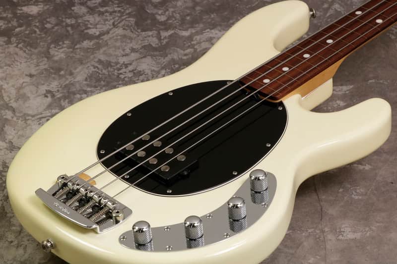 Music Man Stingray 4 Fretless White-Free Shipping* image 1