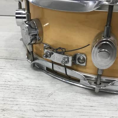 DW Drum Workshop USA Made 5" X 14" 7 Ply Maple Snare Drum image 4