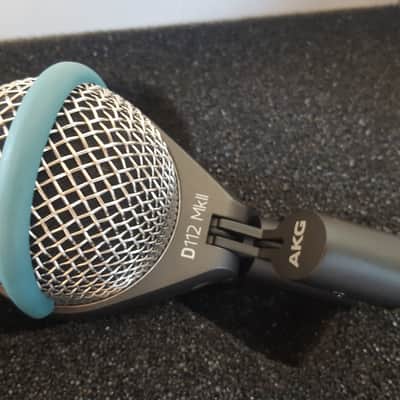 AKG D112 MKII Cardioid Dynamic Bass Drum Microphone 2010s - Gray image 3