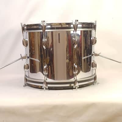 Slingerland 20,12,13,16" Drum Set COW Chrome Over Wood 1971 3Ply Bass/Toms/Floor image 9