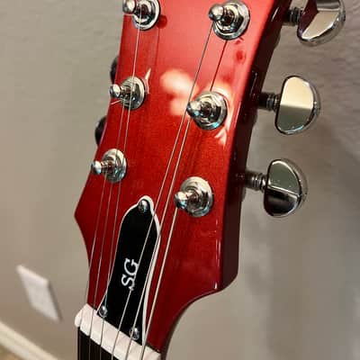Epiphone SG Special w/ Upgrades Red Sparkle Refinish image 4