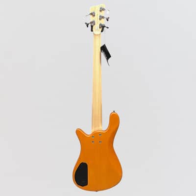Warwick Rockbass Streamer Standard 5-String Electric Bass Guitar - Honey Violin image 11