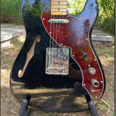 Fender 2019 Fender American Vintage Thin Skin 1969 Telecaster Thinline 2019 Black image 11
