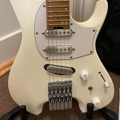 Ibanez ICHI10-VWM Ichika Nito Signature Quest 2021 - Vintage White Matte image 5