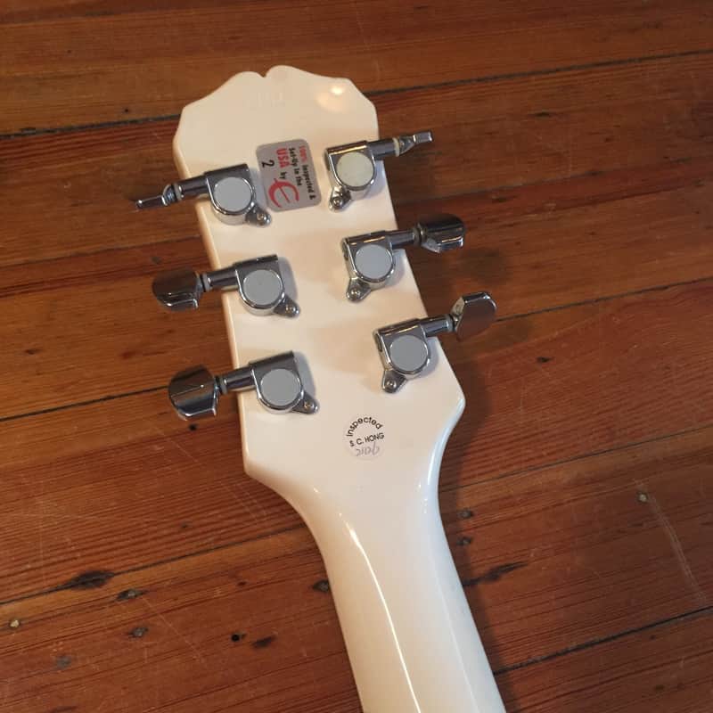 Epiphone Les Paul 100 White | Reverb
